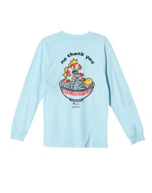 tokidoki x gudetama Gude No Thank You Long Sleeve Tee (Unisex)