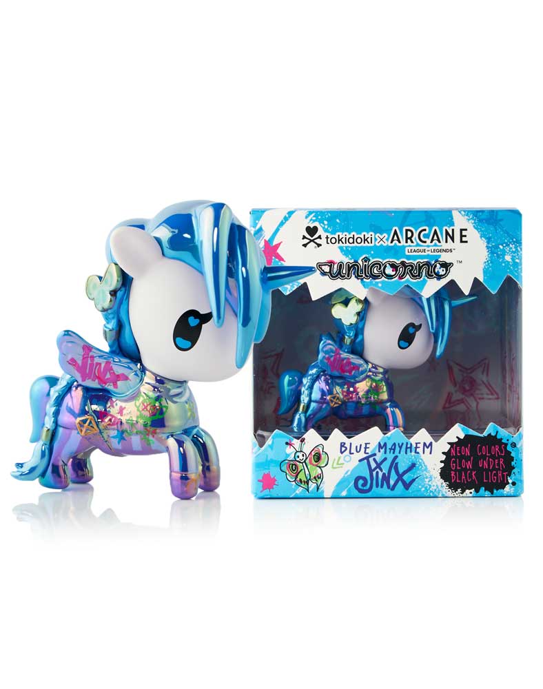 tokidoki x ARCANE Unicorno - Blue Mayhem JINX (Special Edition)