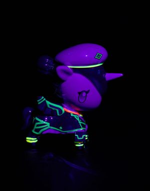tokidoki x ARCANE Unicorno Black Light Chrome Blind Box