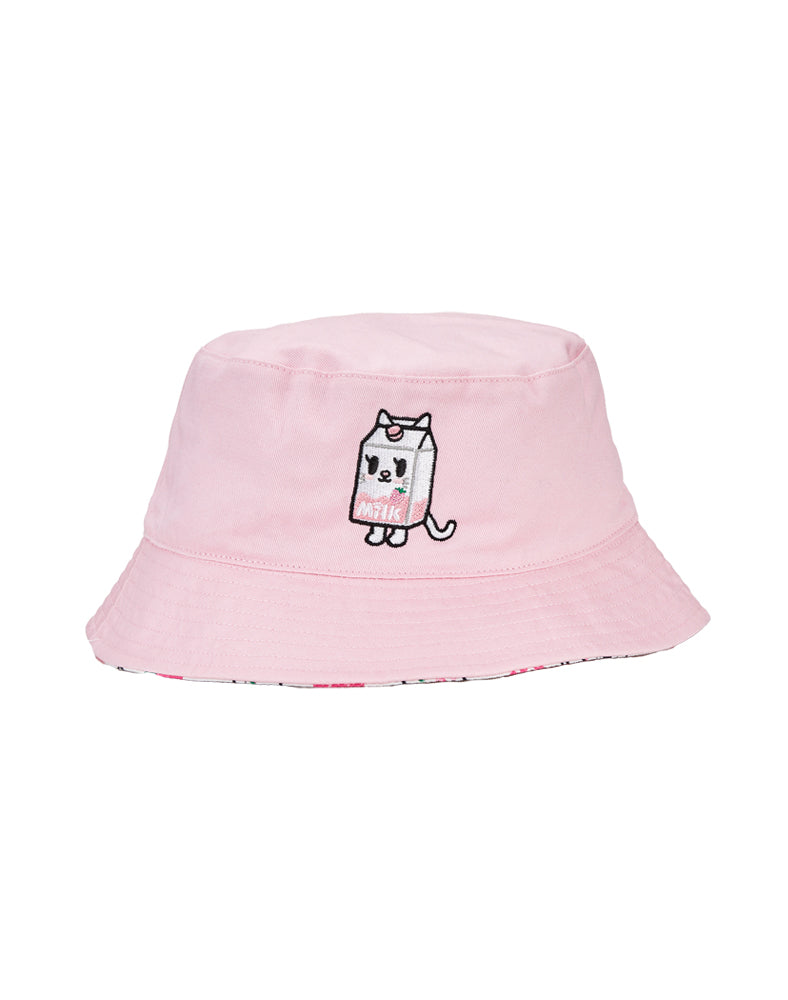 Strawberry Patch Reversible Bucket Hat