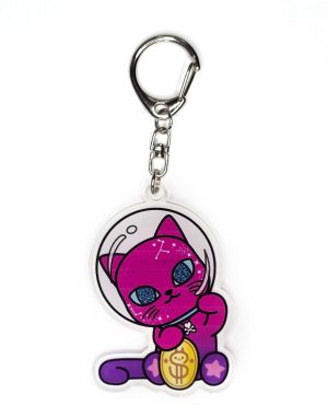 Galactic Cats Acrylic Keychain Blind Box
