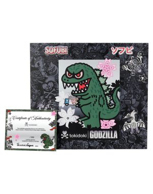 tokidoki x Godzilla 9 Sofubi (Green)