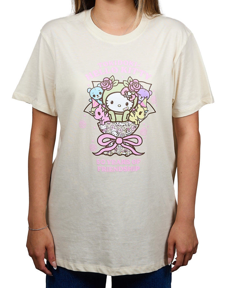 tokidoki x Hello Kitty 50th Anniversary Birthday Bouquet Tee