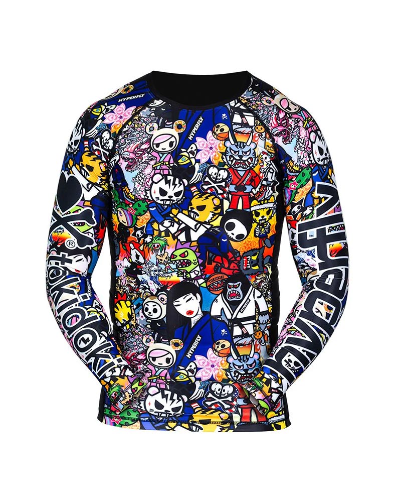 tokidoki x Hyperfly Junior Long Sleeve Rash Guard