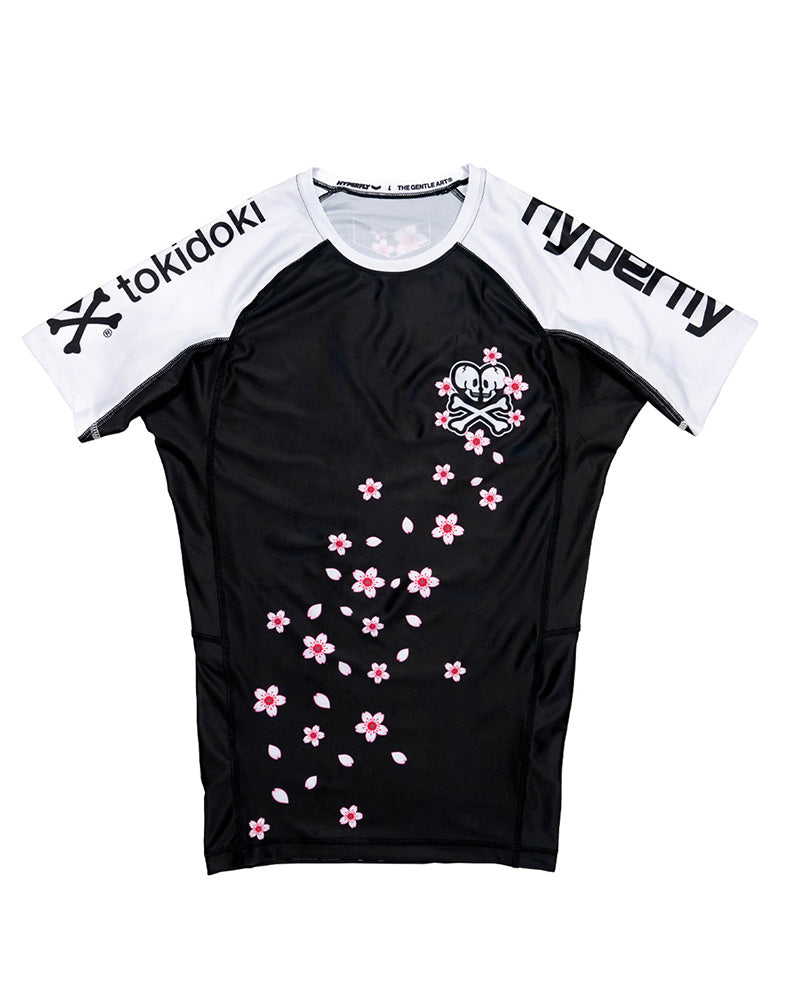 tokidoki x Hyperfly Skull Short Sleeve Rash Guard