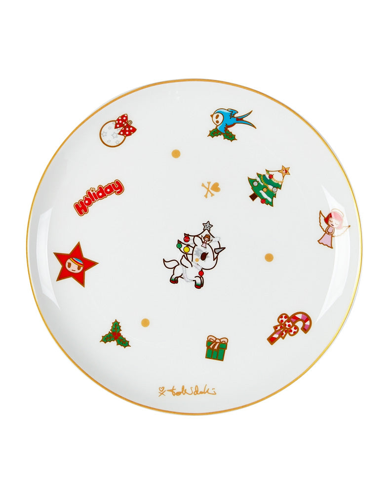 Winter Wonderland 8 Ceramic Plate - Set of two