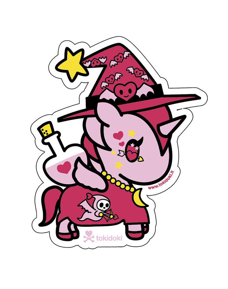 Lovecraft Unicorno Die Cut Sticker