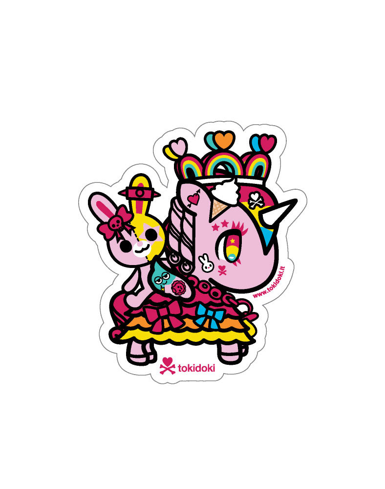 Akemi Unicorno Die Cut Sticker