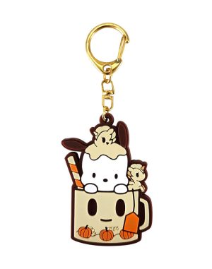 tokidoki x Hello Kitty and Friends Pumpkin Spice Rubber Keychain Blind Box
