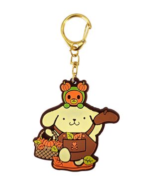 tokidoki x Hello Kitty and Friends Pumpkin Spice Rubber Keychain Blind Box